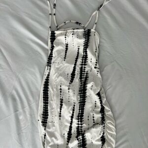 ASOS Black and White Maxi Dress